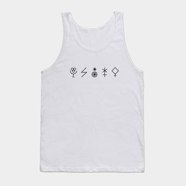 Greek/Roman Gods Mythology Tank Top by Earl Grey